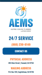 Mobile Screenshot of aemsserviceco.com